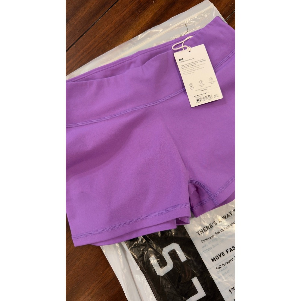 LSKD RXD Micro Short Tights Iris Purple Athletic Workout Shorts-Iris NEW NWT - Picture 16 of 16